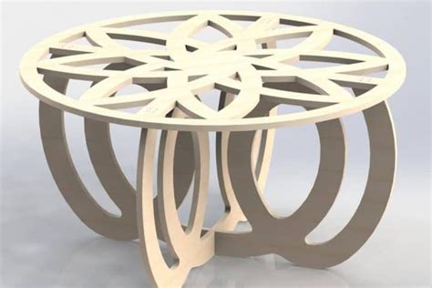 3 muebles descargables para CNC (GRATIS) .